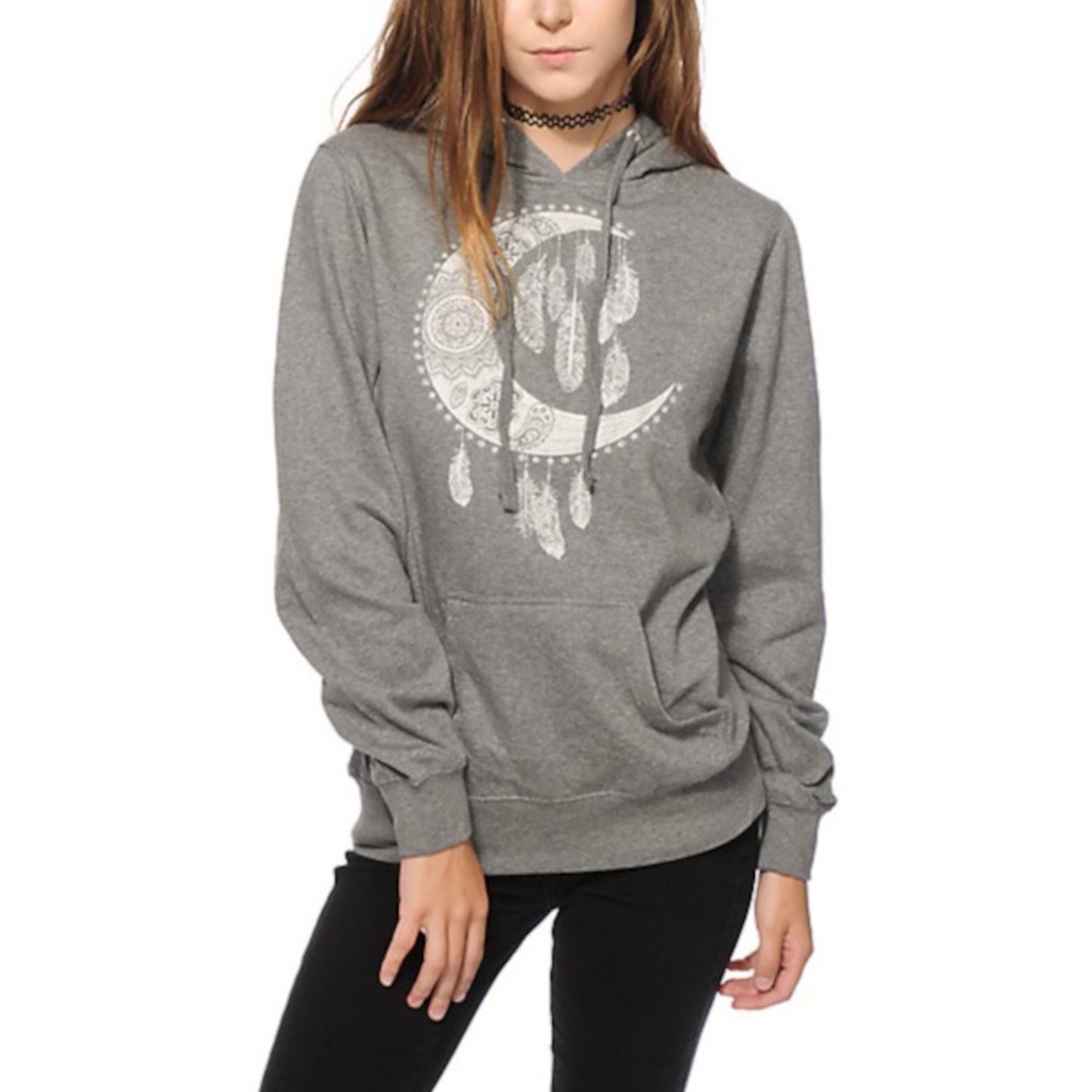 Empyre Moon Feather Hoodie